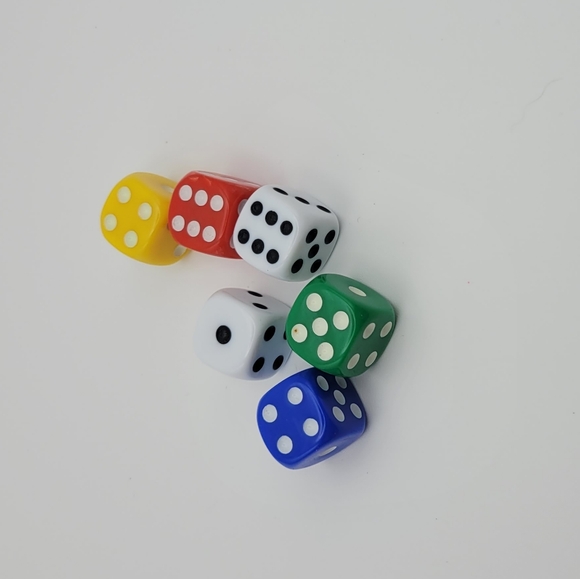 6 pack of dice - Picture 1 of 5